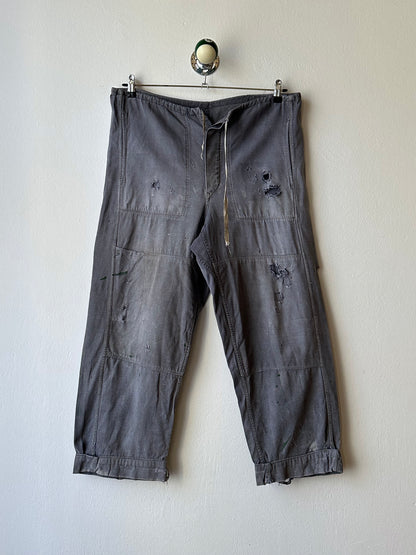 Circa 1940s Czechoslovakian work trousers - w37