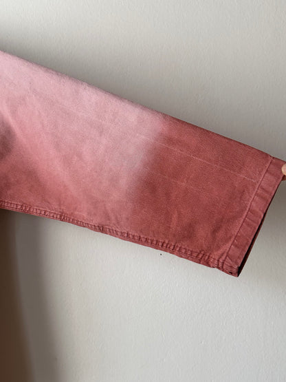 1980s French La Glazik cotton smock