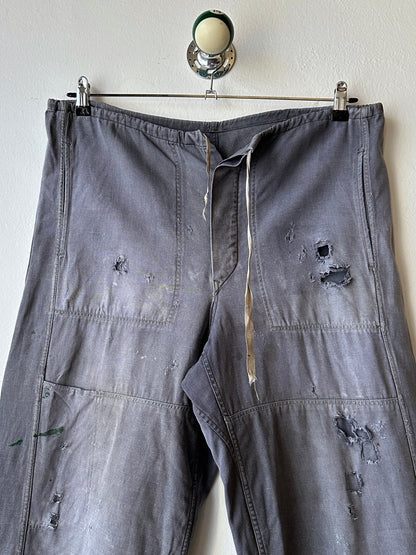 Circa 1940s Czechoslovakian work trousers - w37