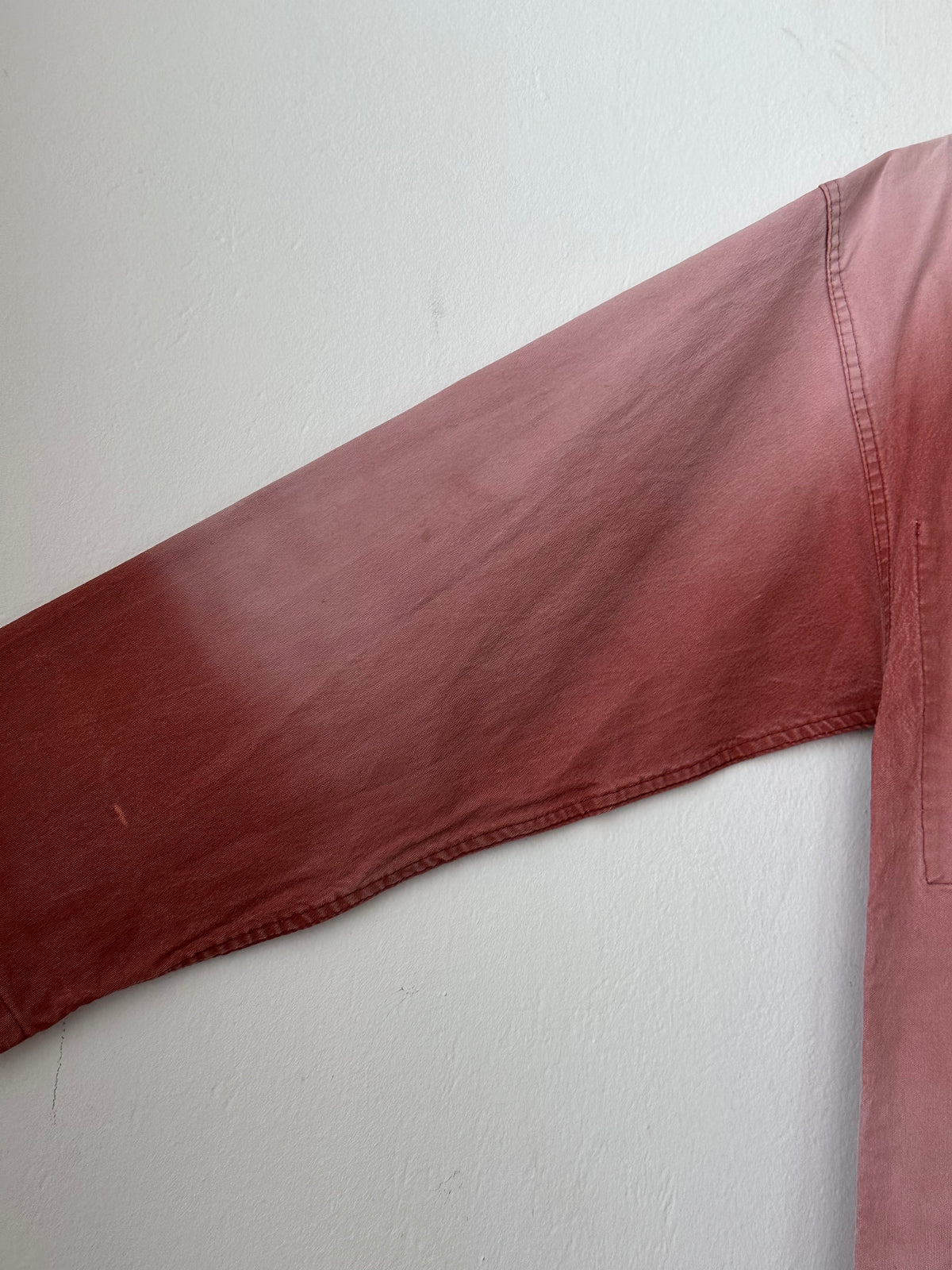 1980s French La Glazik cotton smock