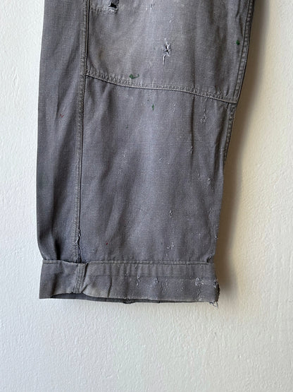 Circa 1940s Czechoslovakian work trousers - w37