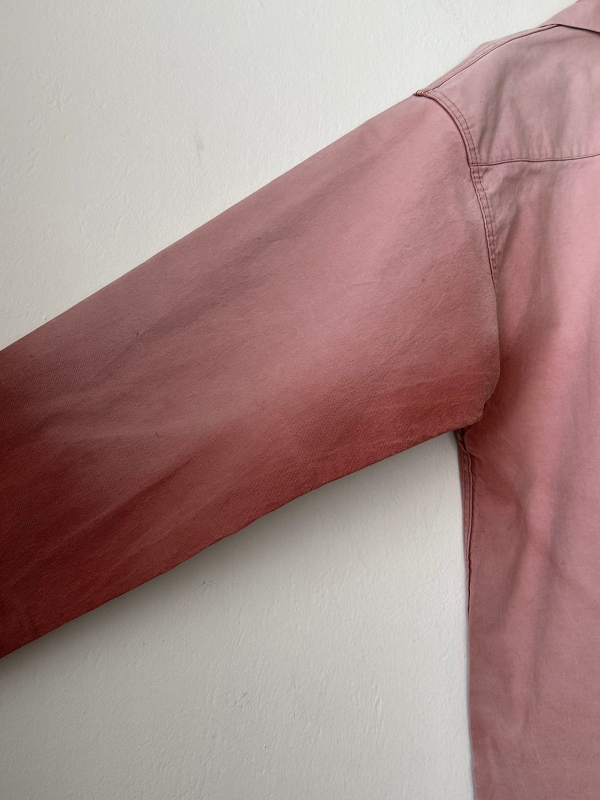 1980s French La Glazik cotton smock
