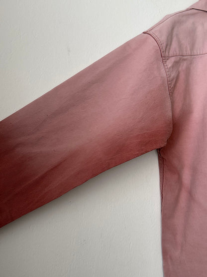 1980s French La Glazik cotton smock