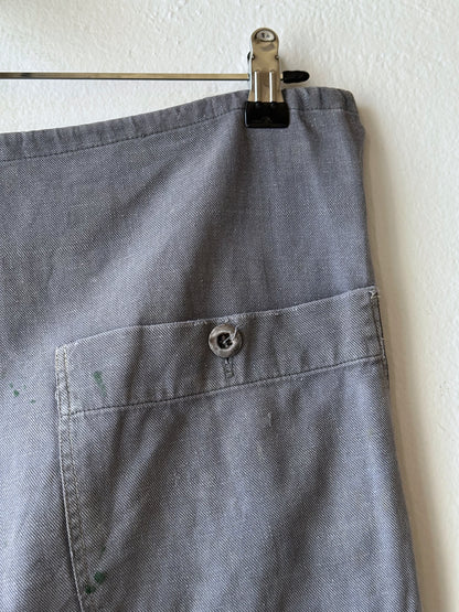 Circa 1940s Czechoslovakian work trousers - w37