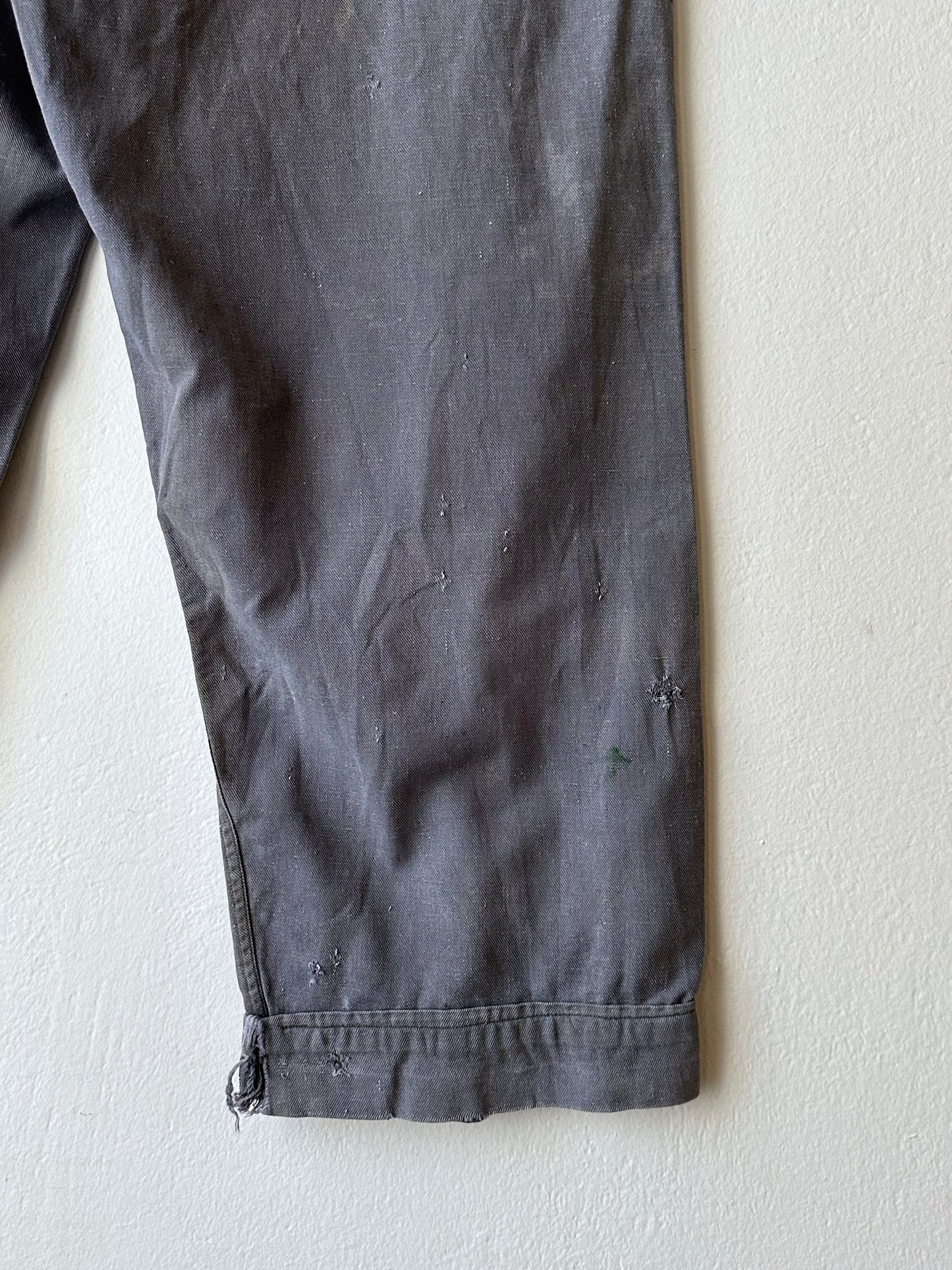 Circa 1940s Czechoslovakian work trousers - w37