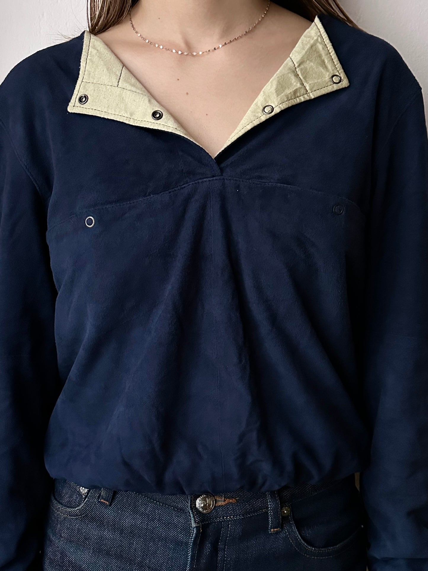 Italy 925 tiny chain necklace - disc