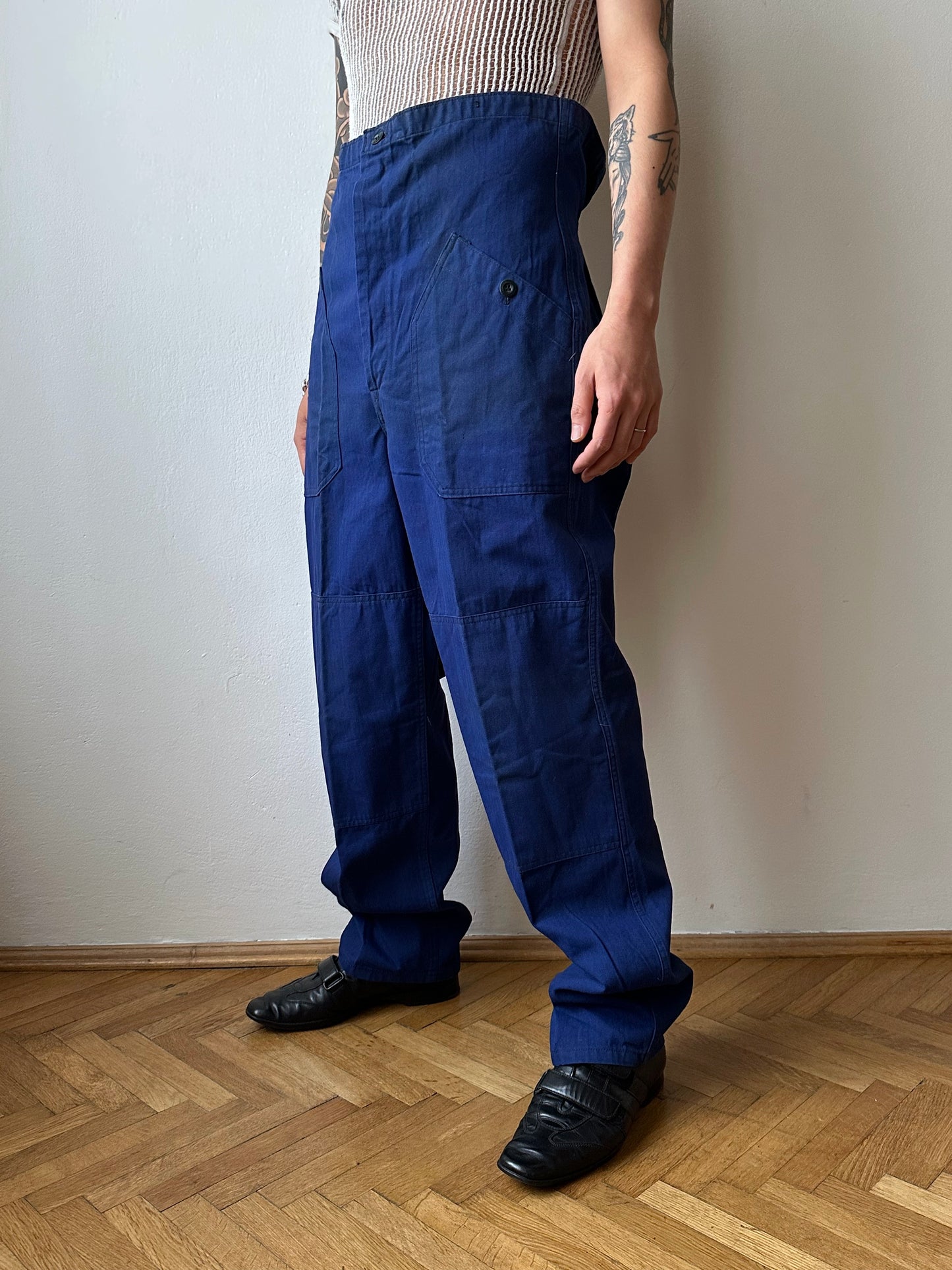 Vintage European work trousers, Unknown - w35