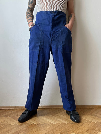 Vintage European work trousers, Unknown - w35