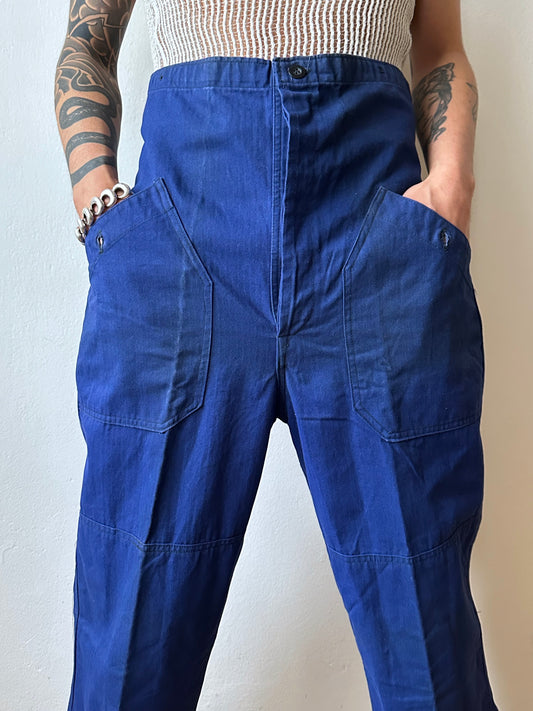 Vintage European work trousers, Unknown - w35