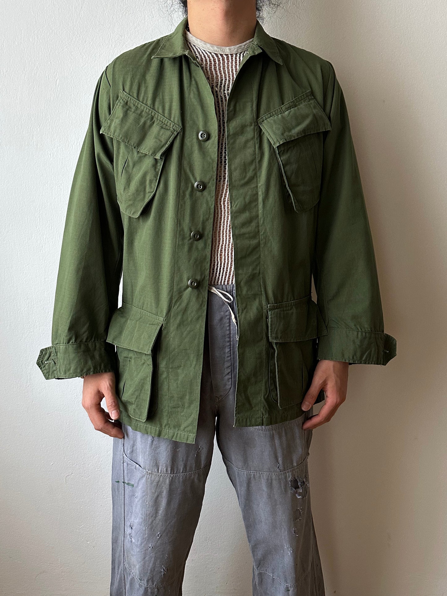 1969s US ARMY Jungle Fatigue Jacket 4th Type