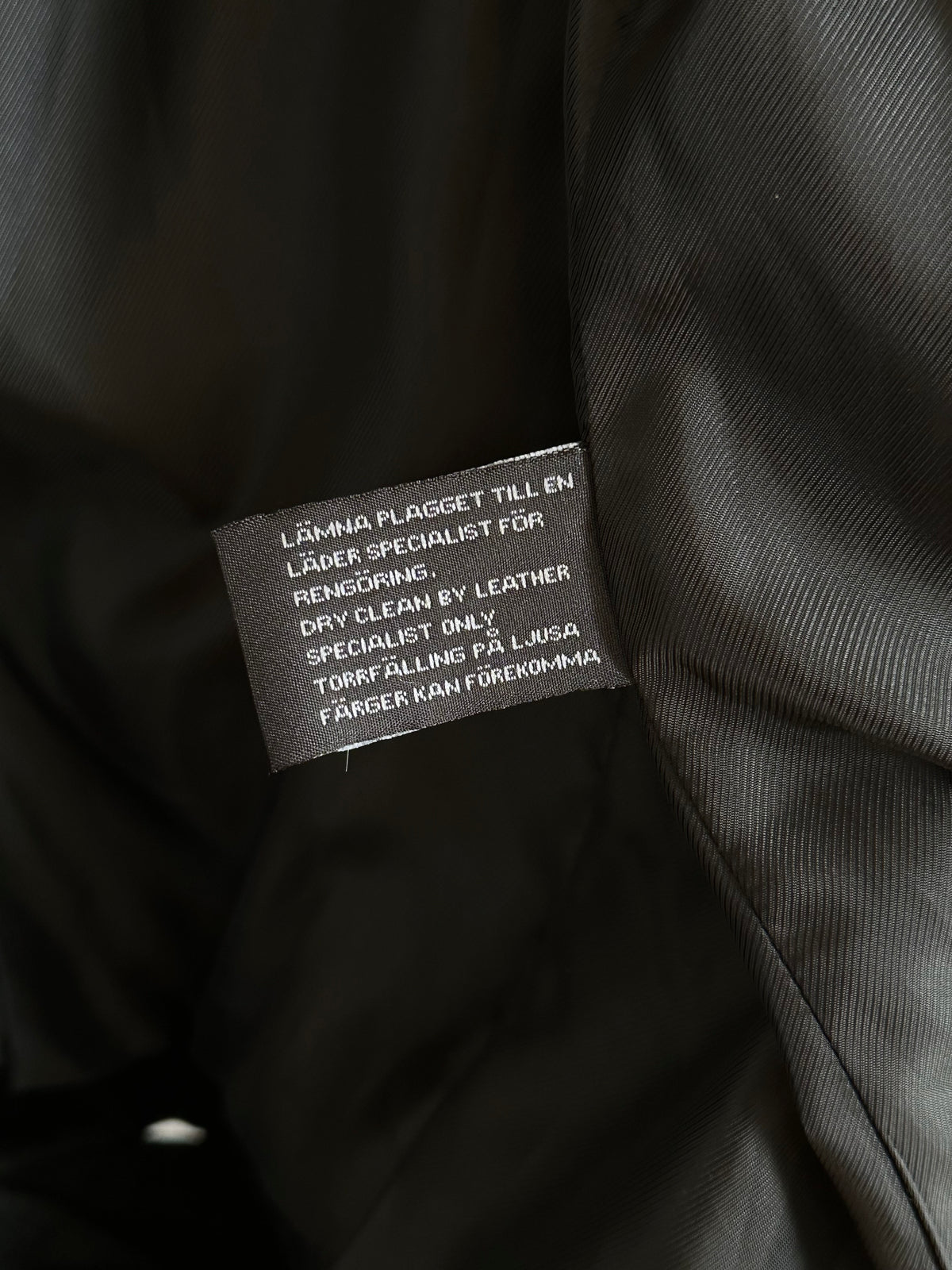 90s black suede jacket
