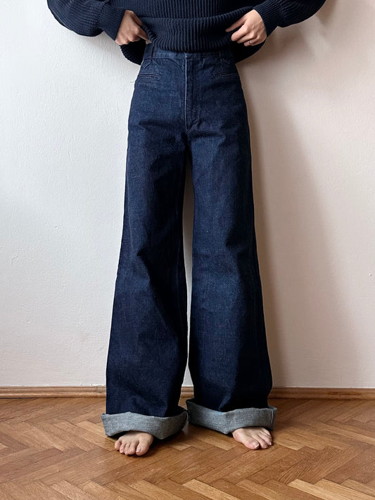 80s true wide denim