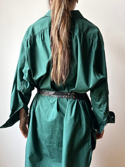 pvc leather pochet belt