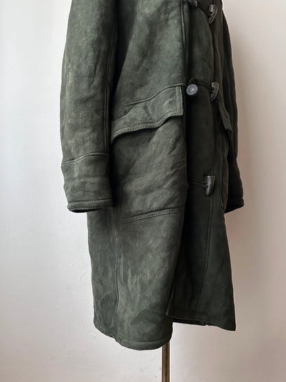 1970s Gloverall sheepskin duffle coat