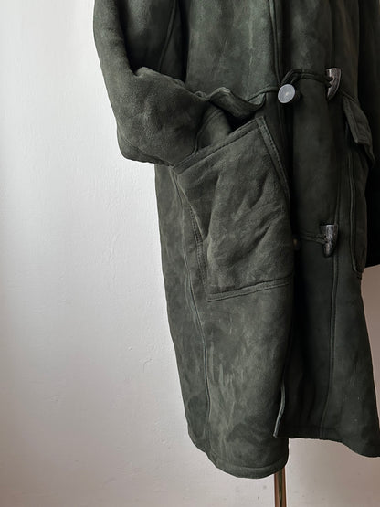 1970s Gloverall sheepskin duffle coat