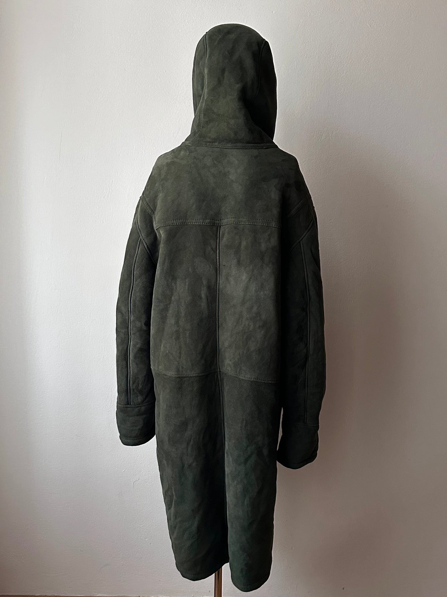 1970s Gloverall sheepskin duffle coat