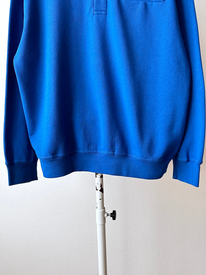 deadstock polo sweatshirt - XXL