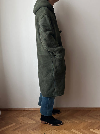 1970s Gloverall sheepskin duffle coat