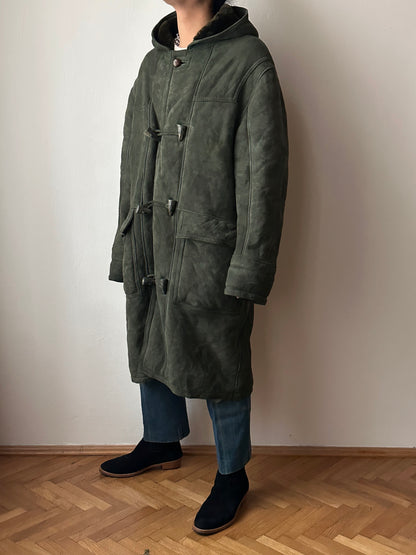 1970s Gloverall sheepskin duffle coat