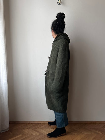 1970s Gloverall sheepskin duffle coat