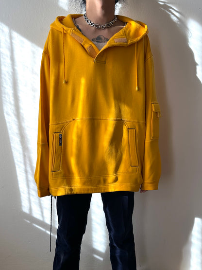 Oversized acrylic hoodie