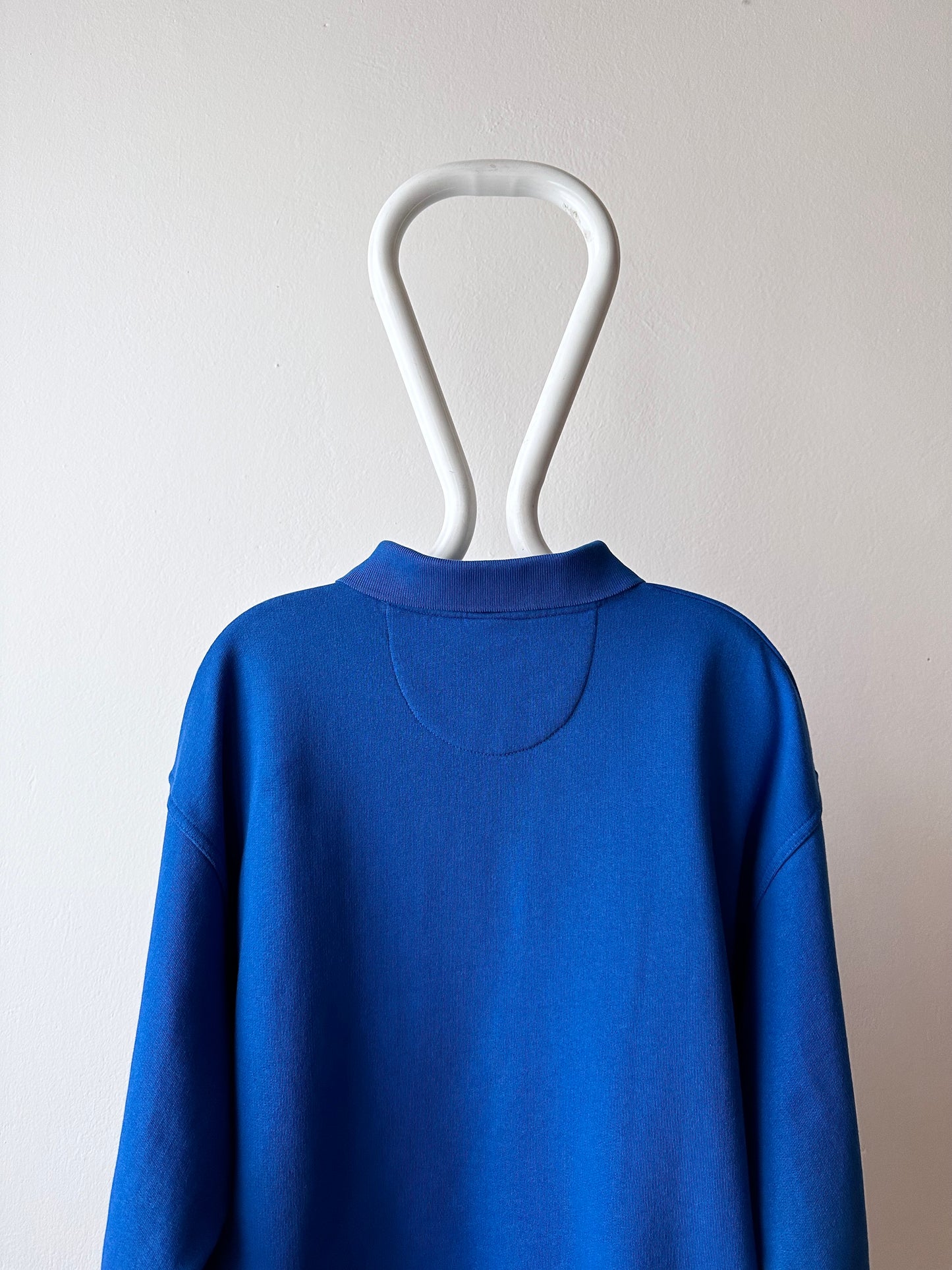 deadstock polo sweatshirt - XXL