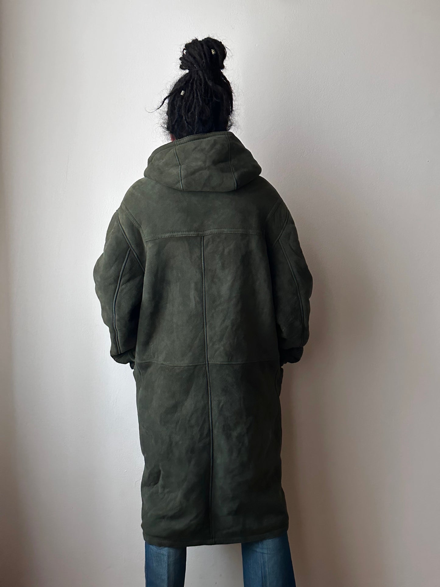 1970s Gloverall sheepskin duffle coat