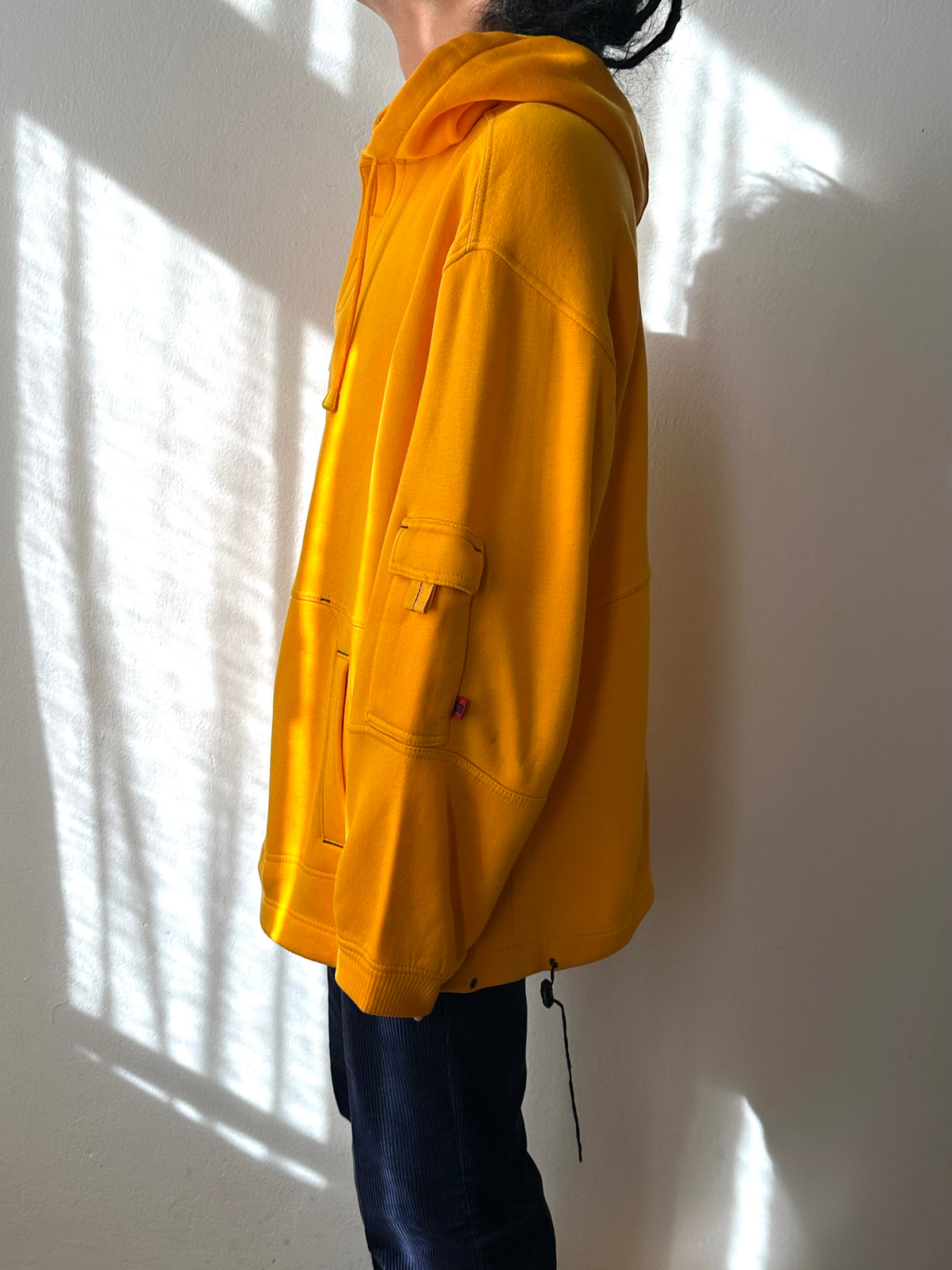 Oversized acrylic hoodie