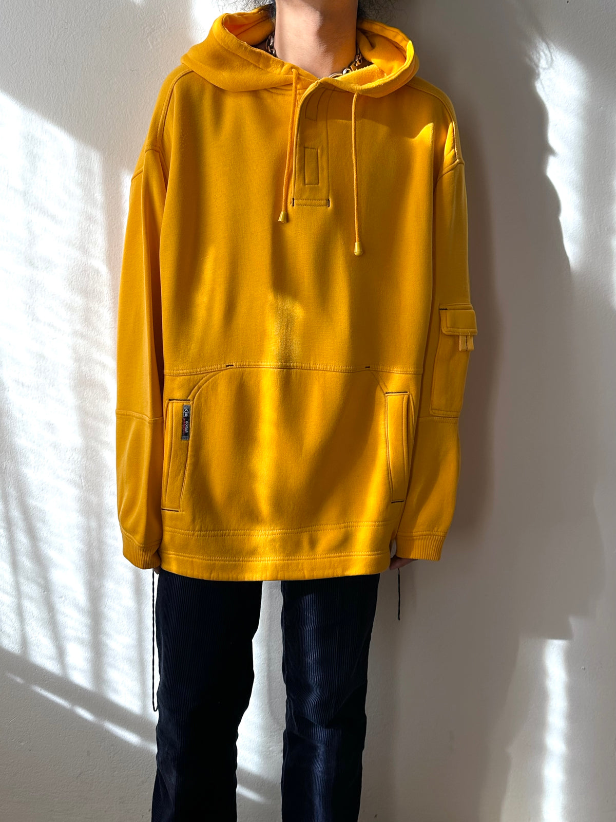 Oversized acrylic hoodie