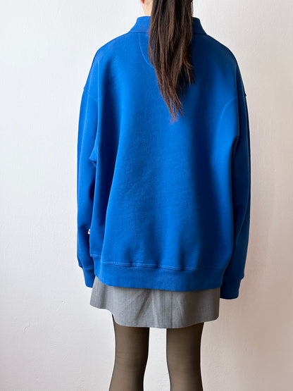 deadstock polo sweatshirt - XXL