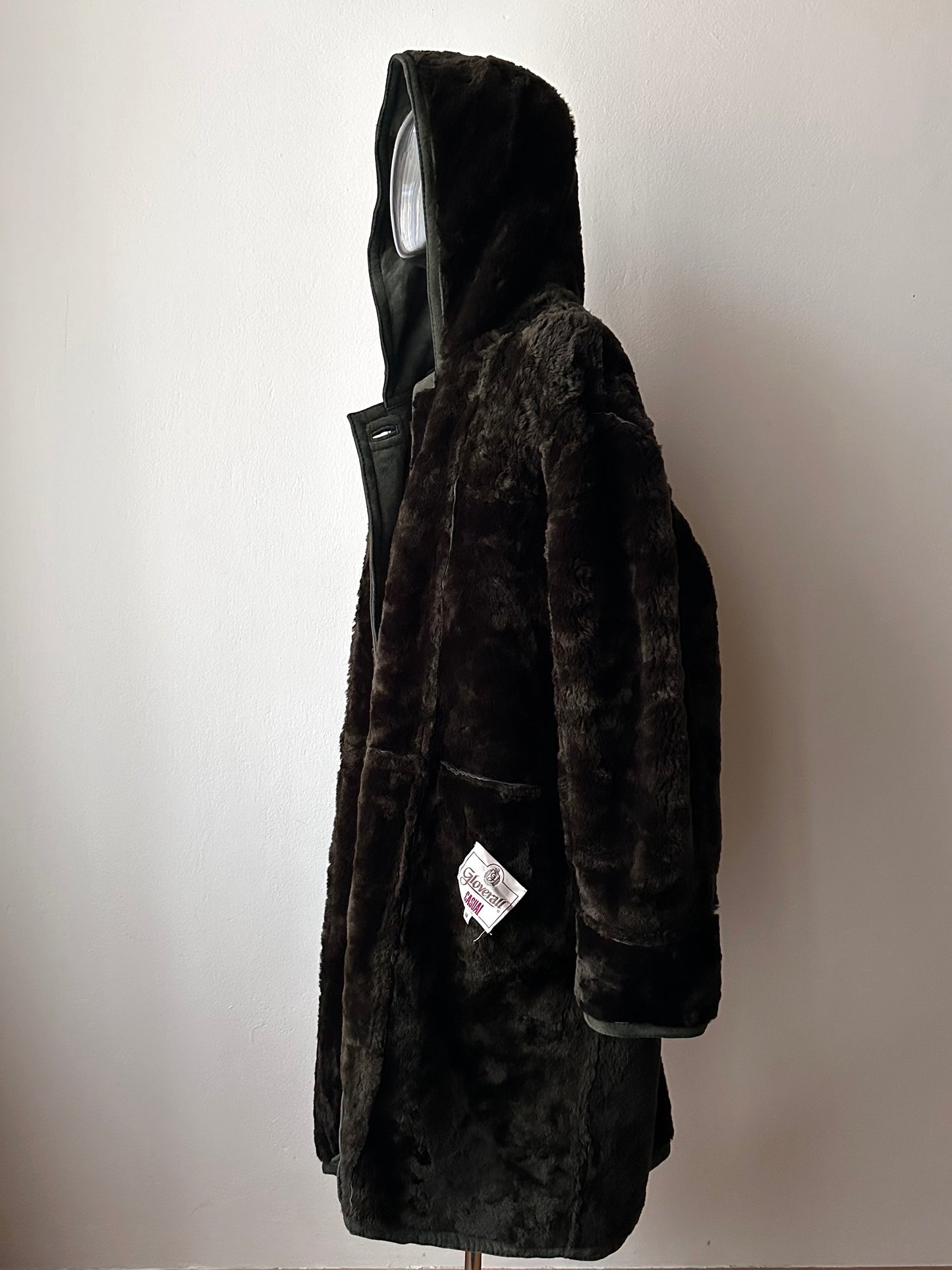 1970s Gloverall sheepskin duffle coat
