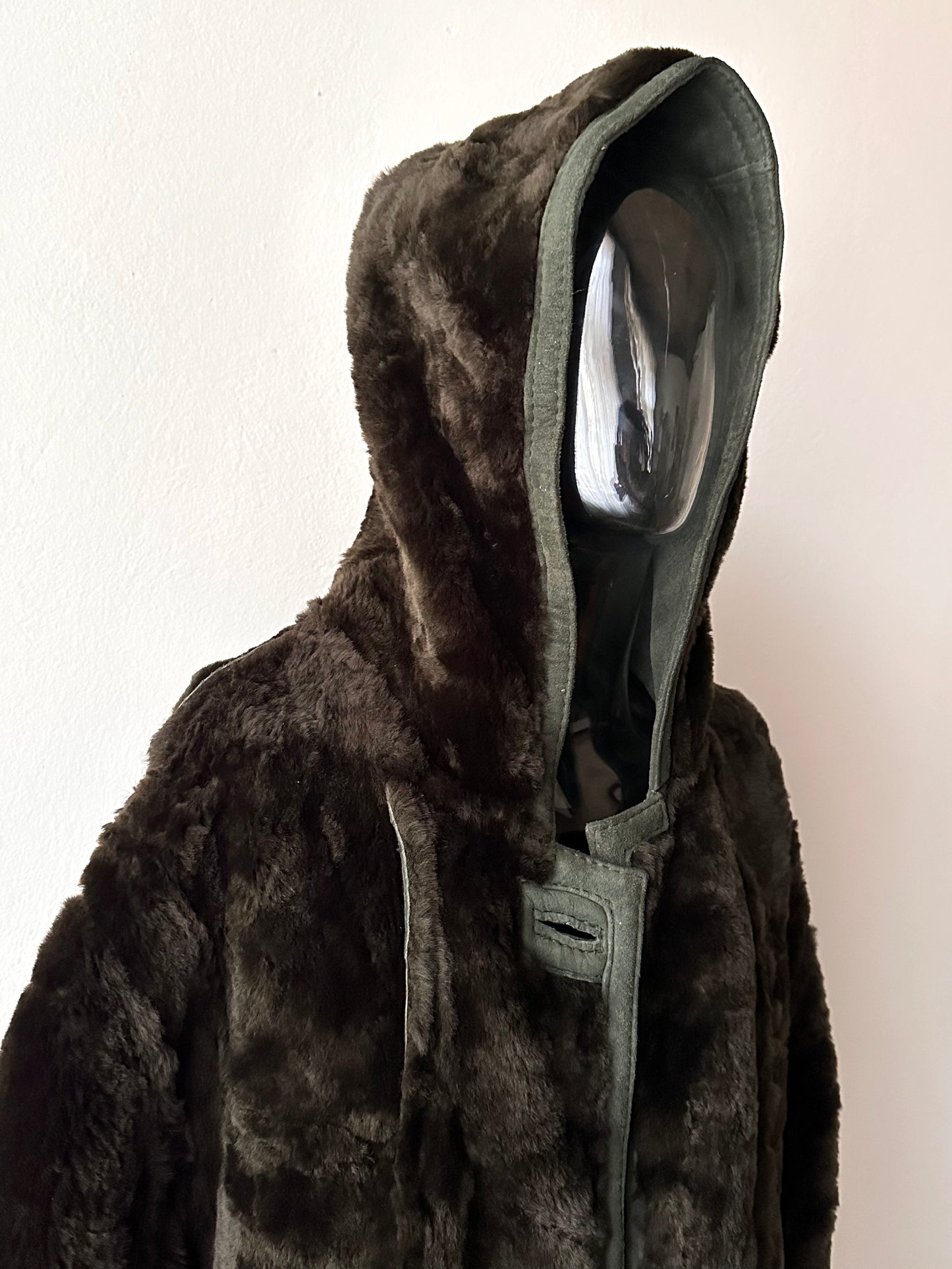 1970s Gloverall sheepskin duffle coat