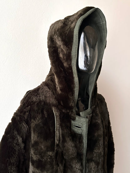 1970s Gloverall sheepskin duffle coat