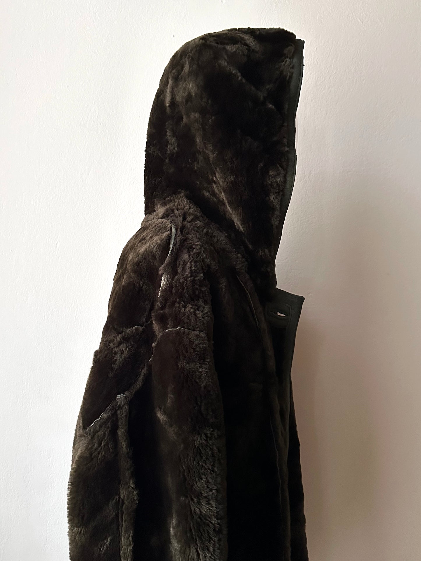 1970s Gloverall sheepskin duffle coat