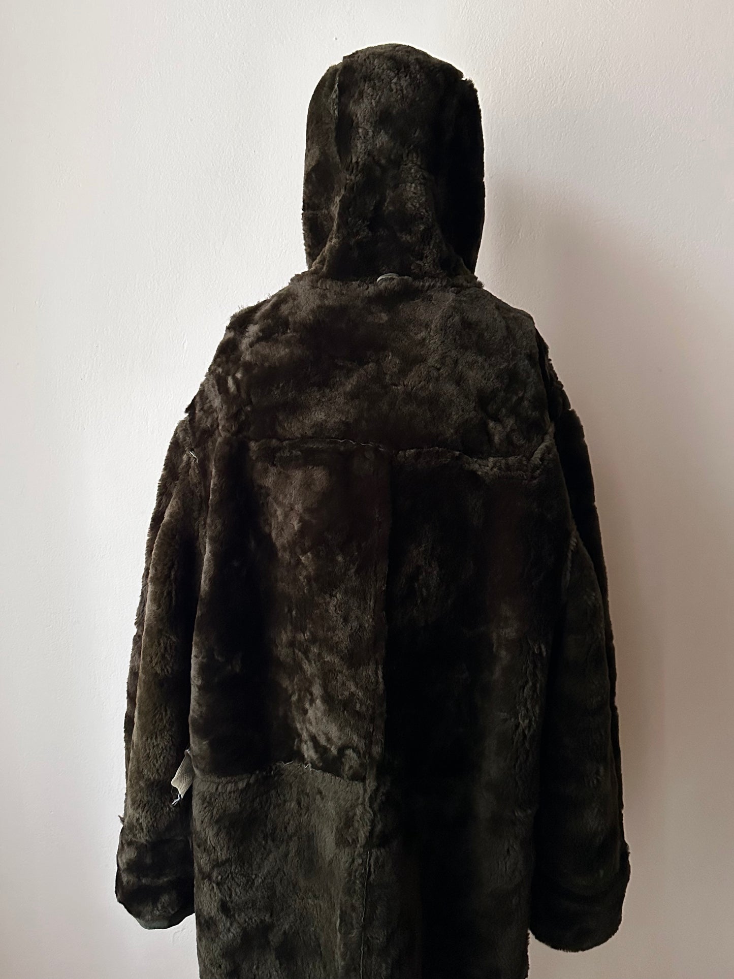 1970s Gloverall sheepskin duffle coat