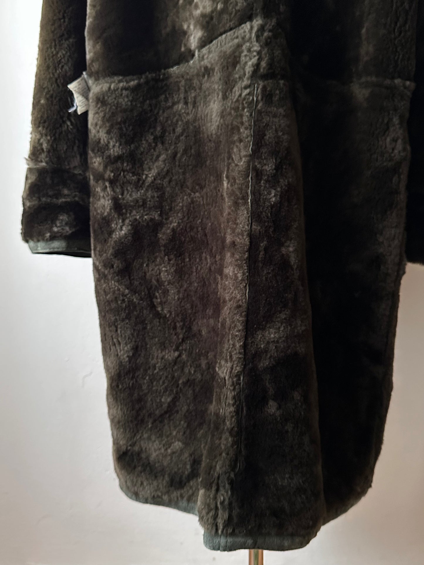 1970s Gloverall sheepskin duffle coat