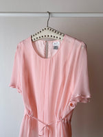 pure baby pink silk