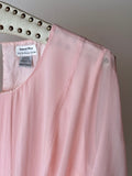 pure baby pink silk