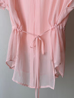 pure baby pink silk