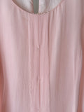 pure baby pink silk