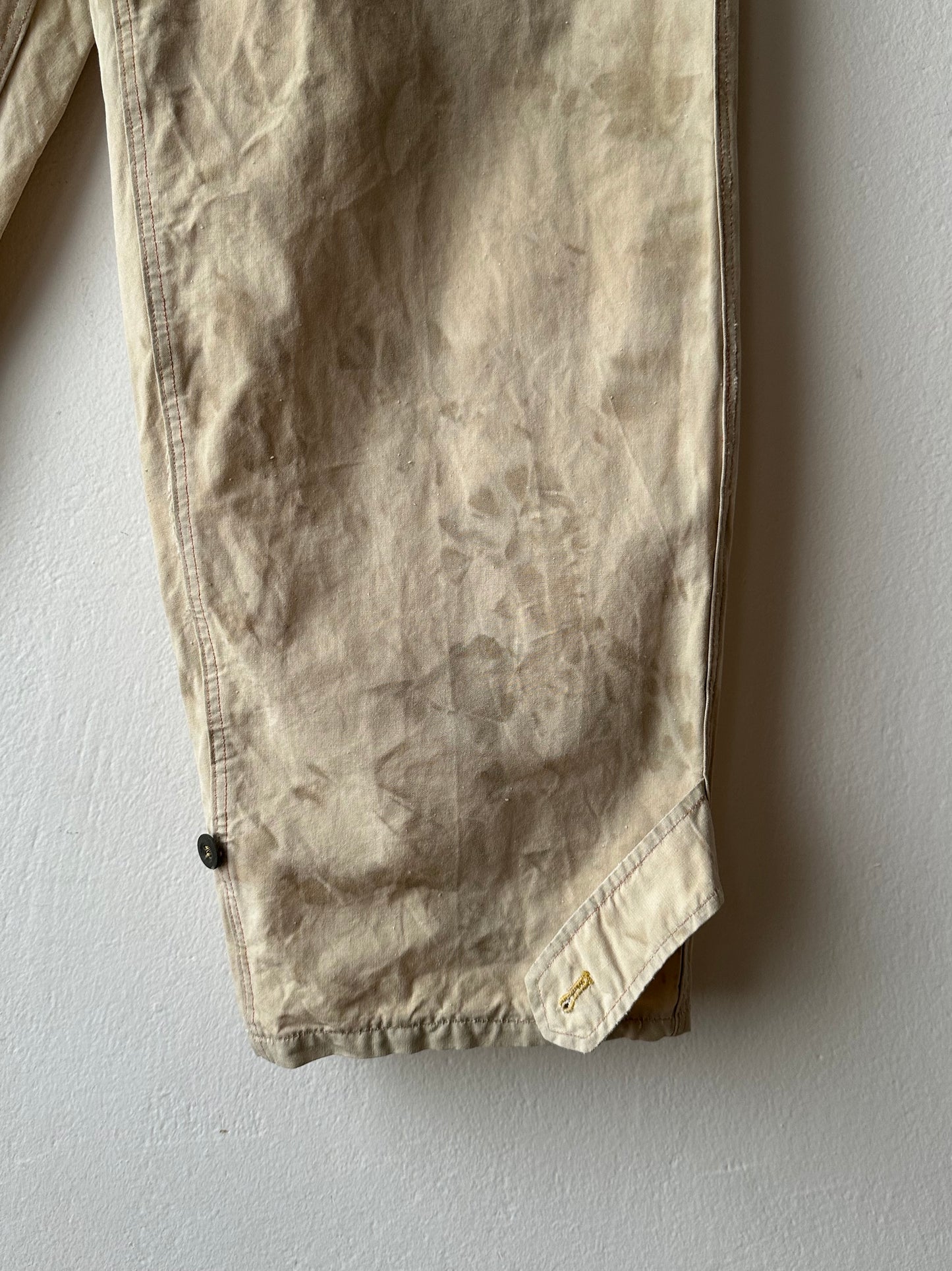 Vintage Czechoslovak military work trousers - w30
