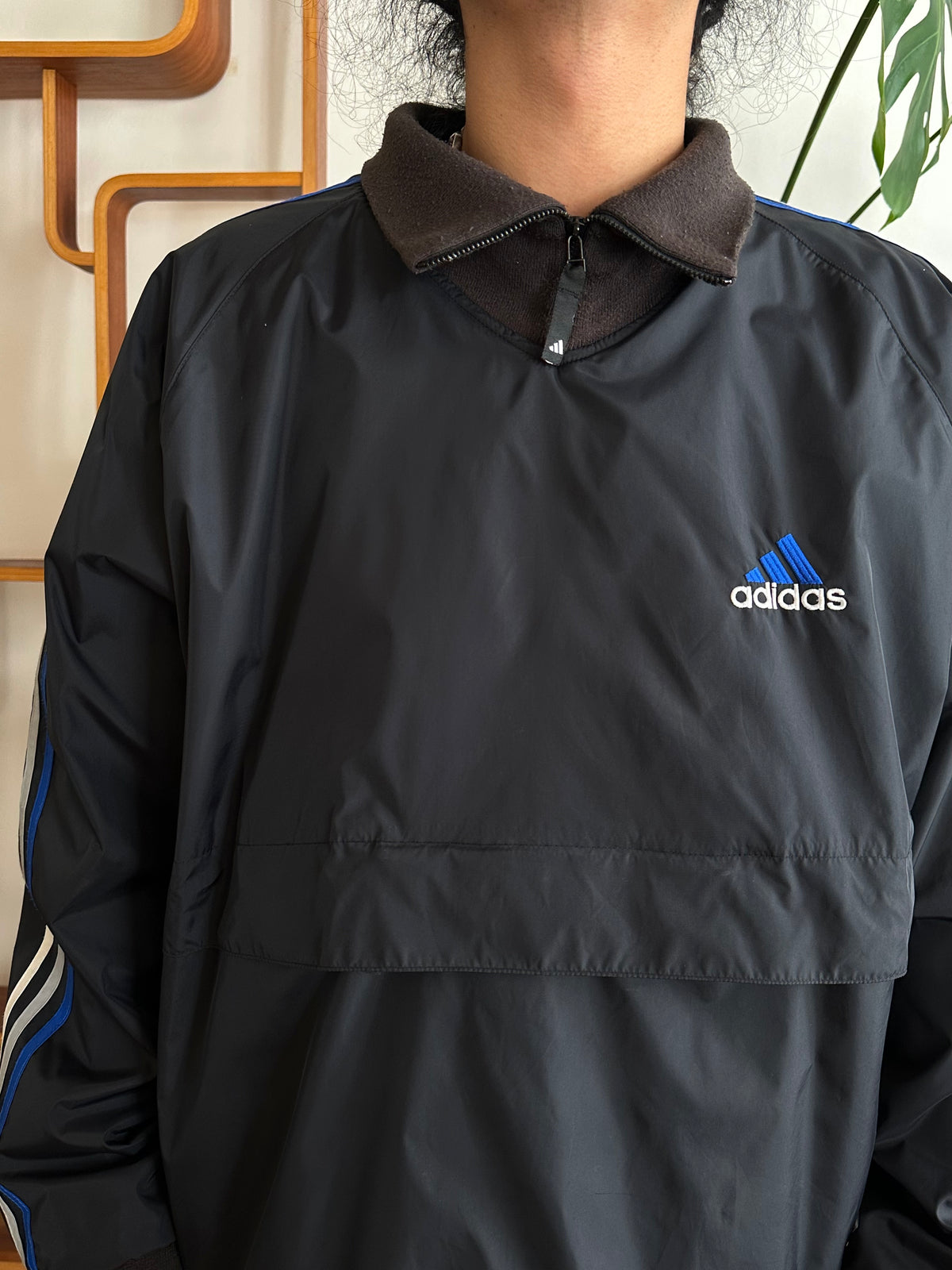 1990s Adidas Nylon smock