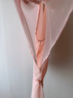 pure baby pink silk