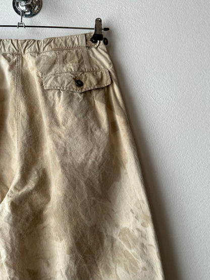 Vintage Czechoslovak military work trousers - w30