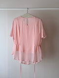 pure baby pink silk