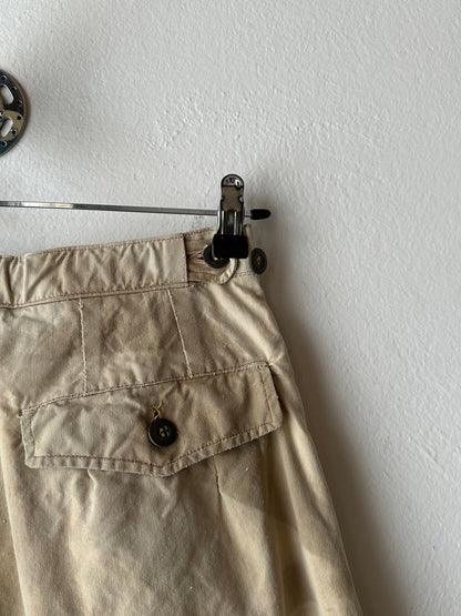 Vintage Czechoslovak military work trousers - w30
