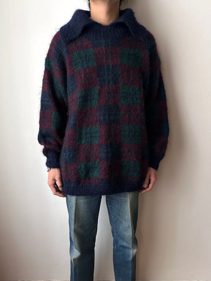80s Mohair-mix jumper