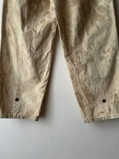 Vintage Czechoslovak military work trousers - w30