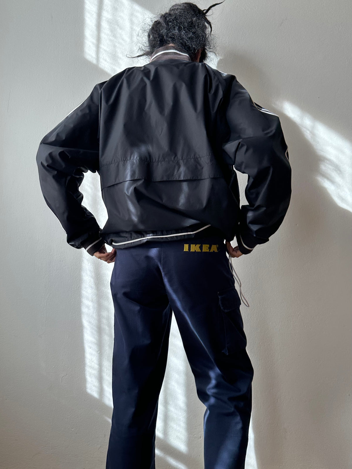 1990s Adidas Nylon smock
