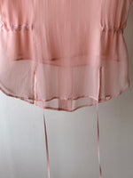 pure baby pink silk